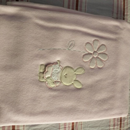 Baby blankets fleece and piqué pack of 7 like new