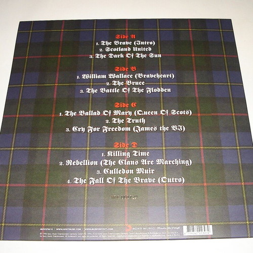 Grave Digger Tunes Of War double vinyl like new, metal