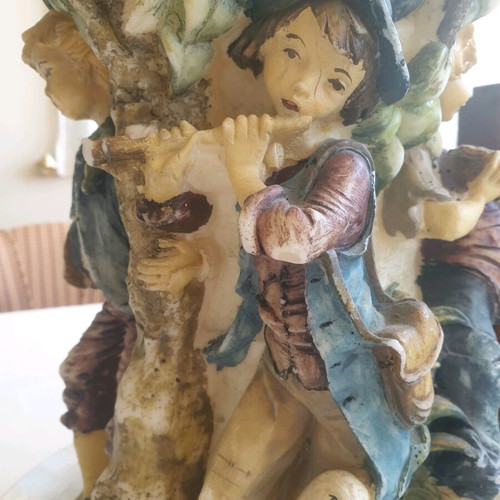 Wax figurine like new, German vintage