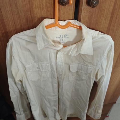 Tex men's shirt size S used, white