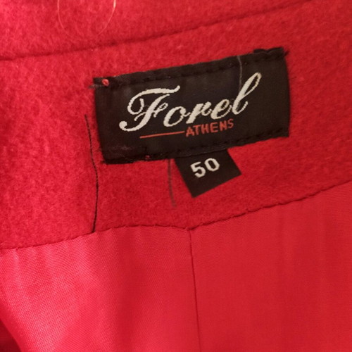 Forel fitted jacket like new, red, size 50