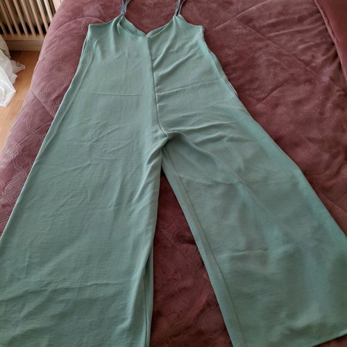 Summer one-piece jumpsuit like new, turquoise, size M