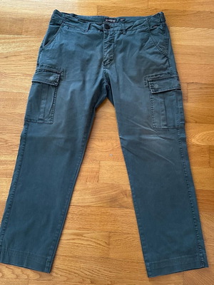 Basehit men's cargo pants dark green used size 36
