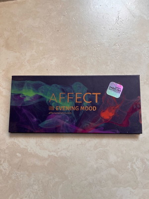 Affect Cosmetics Evening Mood Eyeshadow Palette like new