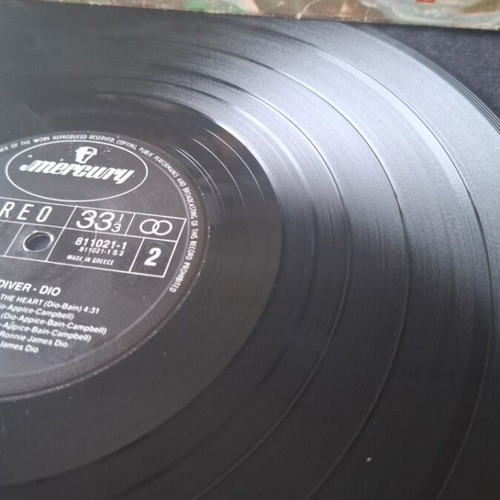 Dio Holy Diver vinyl record used in good condition