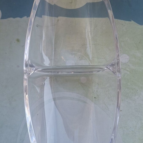 Bohemia Crystal Serving Platter 24% PbO New with Divider