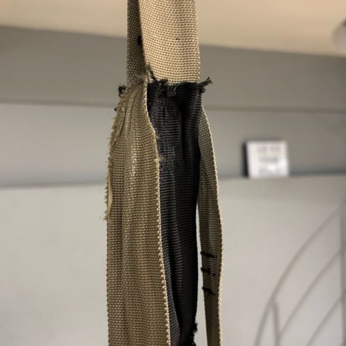 TRX straps used, original with wear marks