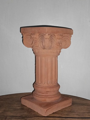 Ionic Style Column used, alabaster, 21cm x 9.5cm