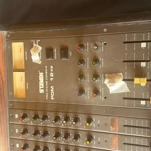 Steven Pro Mixing Console PDM 12x2 used, 12 channels