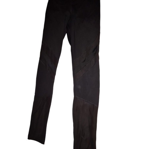 Simart leggings Large with sheer panels new