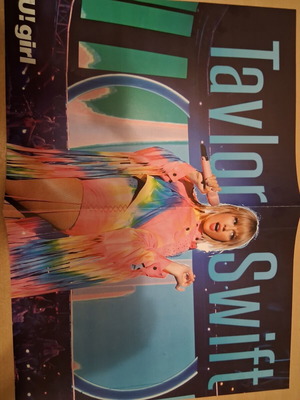 U!GIRL Taylor Swift HRVY poster new