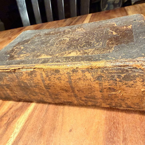 Rare Holy Bible 1862 used, Cambridge University edition, Greek translation by N. Vamvas