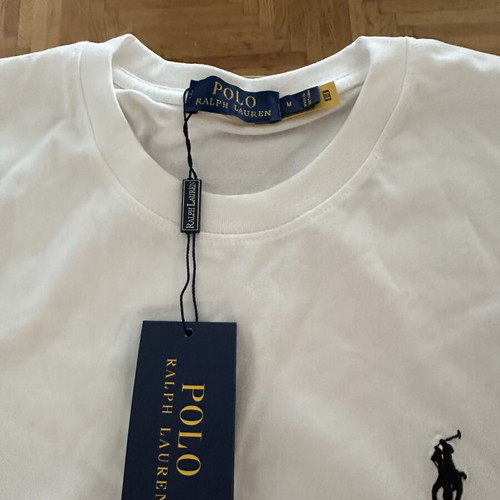 Ralph Lauren White Men T-shirt Size M New