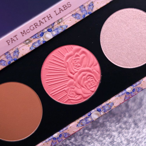 Pat McGrath Divine Blush Bronze Glow Trio Fleurever Nude Face Palette new original