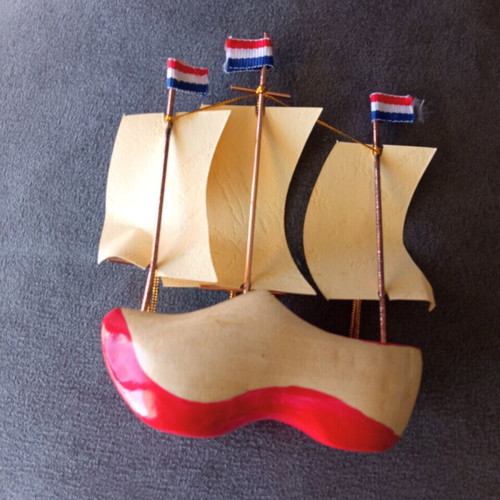 Decorative Dutch Souvenir Ship new in box