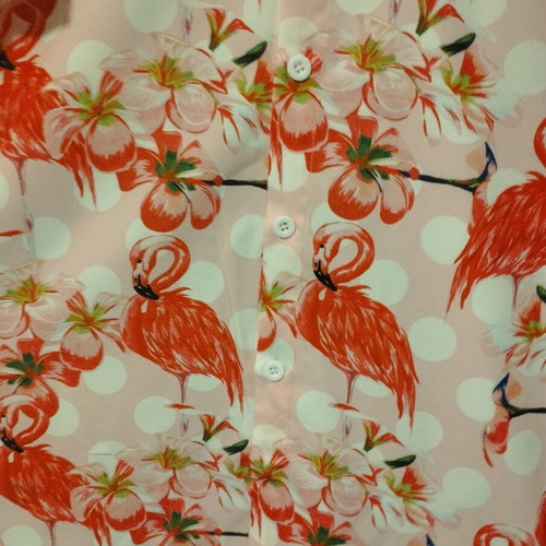 Men's pink shirt new, size L