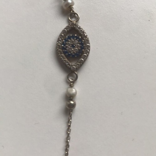 Silver bracelet with hallmark like new