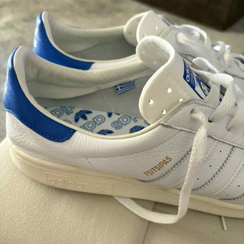 Adidas Men's Originals Earlham Tsitsipas Tennis Shoes limited edition, like new, size 46.5