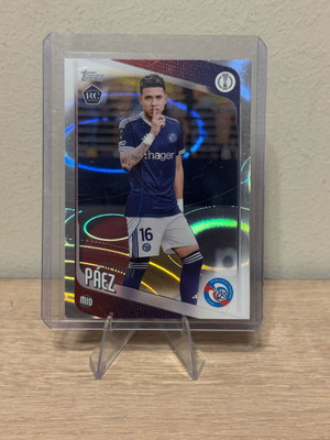 Topps UCC Flagship 2026 Paez Strasbourg Rc silver wave new