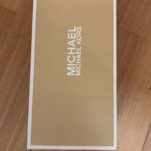 Michael Kors gold sandals used