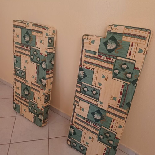 Garden pillows like new, set of 8 pieces