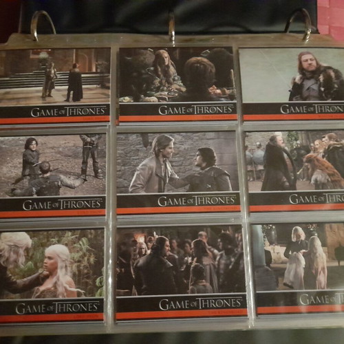 HBO cards from Game of Thrones series and album new, 637 authentic
