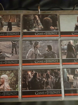 Κάρτες HBO από τη σειρά Game of Thrones και άλμπουμ καινούργια, 637 αυθεντικές