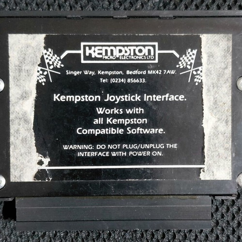 ZX Spectrum Kempston Joystick Interface used