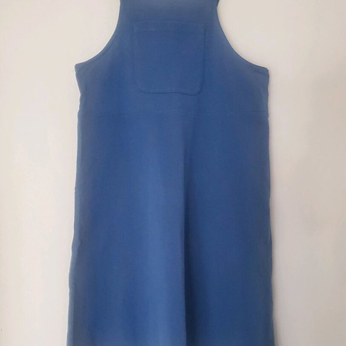 Zara Arty 2-Piece Dress 14y like new, blue with striped blouse
