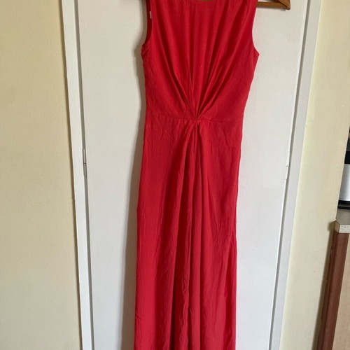 BSB one-piece pantsuit like new, red orange, size M