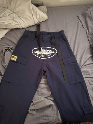 Corteiz Cargo Pants new, size M, blue