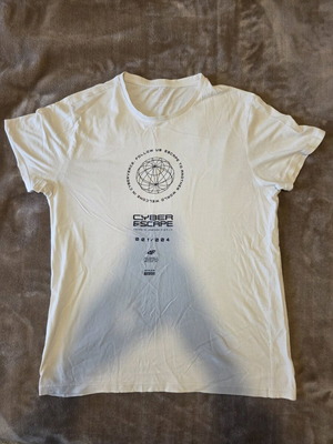 4F White T-Shirt σαν καινούργιο, μέγεθος M, άσπρο