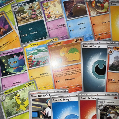 Pokemon bulk cards pack of 125 new