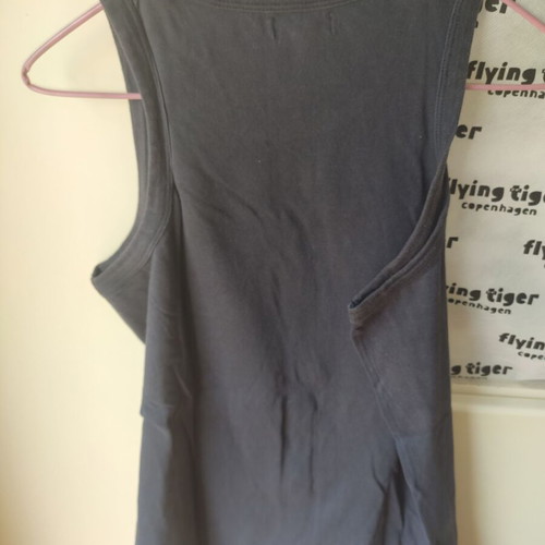 Tex Basic Fighting Monkeys sleeveless T-shirt navy blue like new