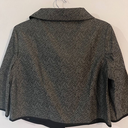 Laurèl vintage women's jacket with geometric pattern