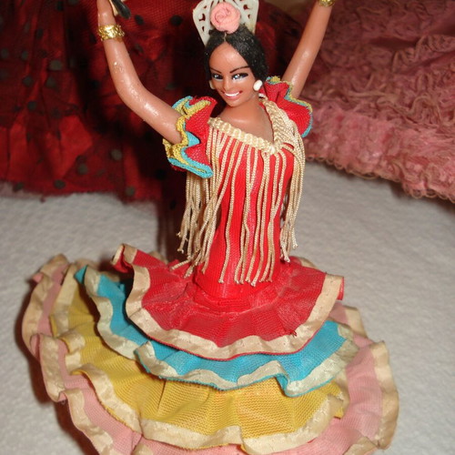 Spaniola dolls used, pack of 6 pieces