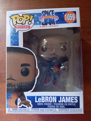 Funko Pop! Movies Space Jam LeBron James vinyl figure new