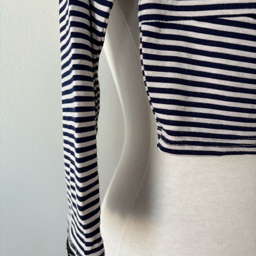 Minkpink crop top like new, striped with lace details
