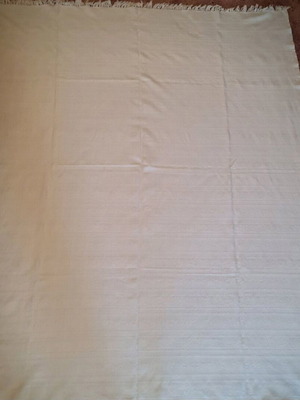 Wool Sheet like new, woven from Thessaly, can be used as throw