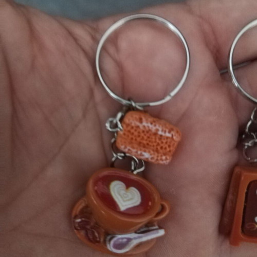 Coffee keychains pack of 2 new