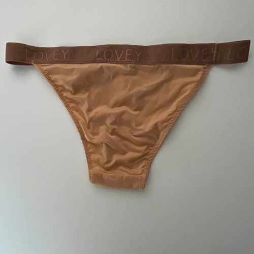 Luna Brazilian slip new, size Small, beige