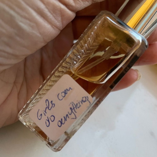Women's perfume used, almost full