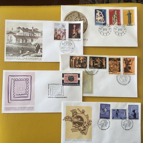 First Day Covers from 1974