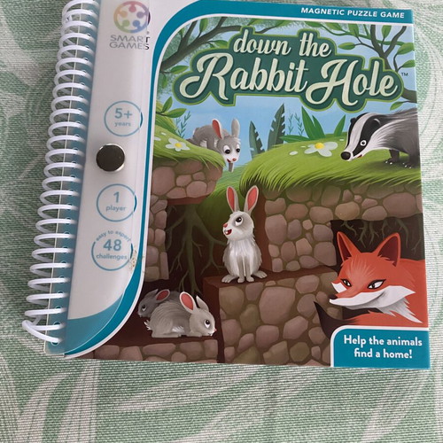 Smart Games Down The Rabbit Hole board game like new