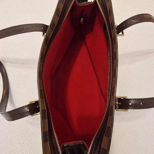 Louis Vuitton Chelsea shoulder bag like new, Damier ébène brown
