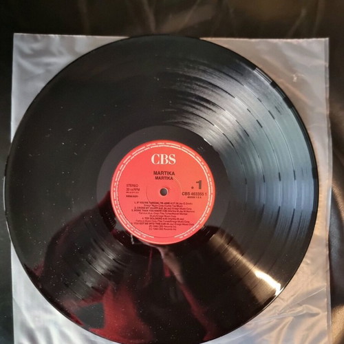 Martika S/T vinyl used, Greek copy pop