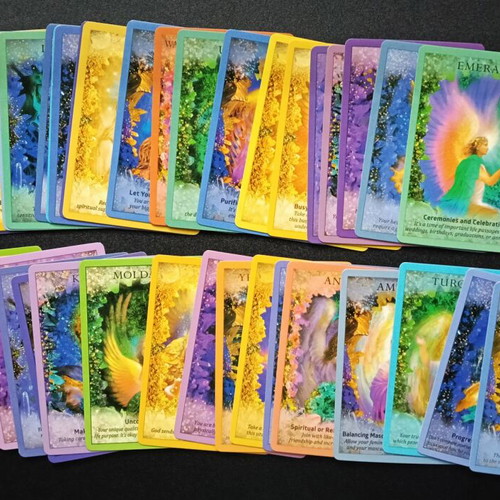 Crystal Angels Oracle Cards deck like new