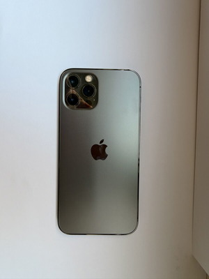 iPhone 12 Pro 128GB used, silver with camera issue