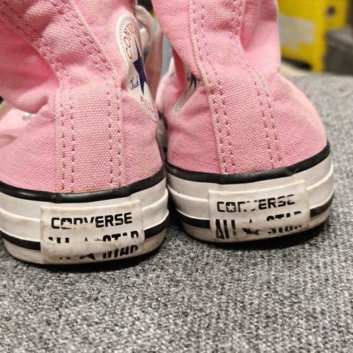Converse boots used, size 28, pink