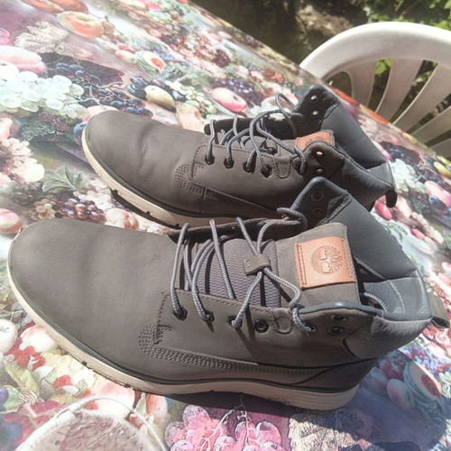 Timberland Killington Chukka shoes used, green nubuck, size 43